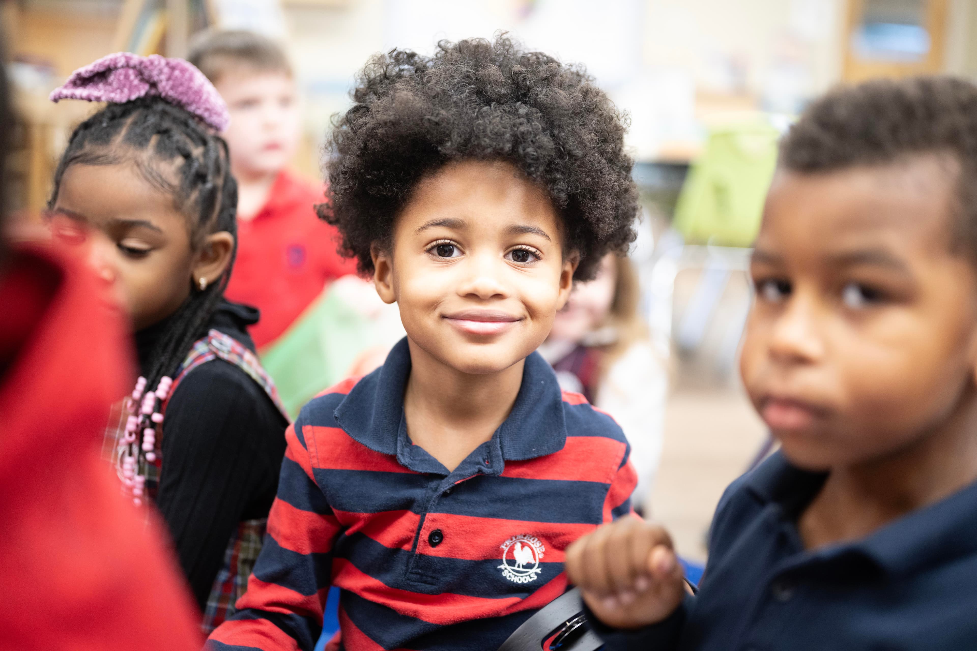 child smiling